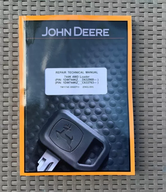 John Deere 744K Loader Repair Service Manual #2