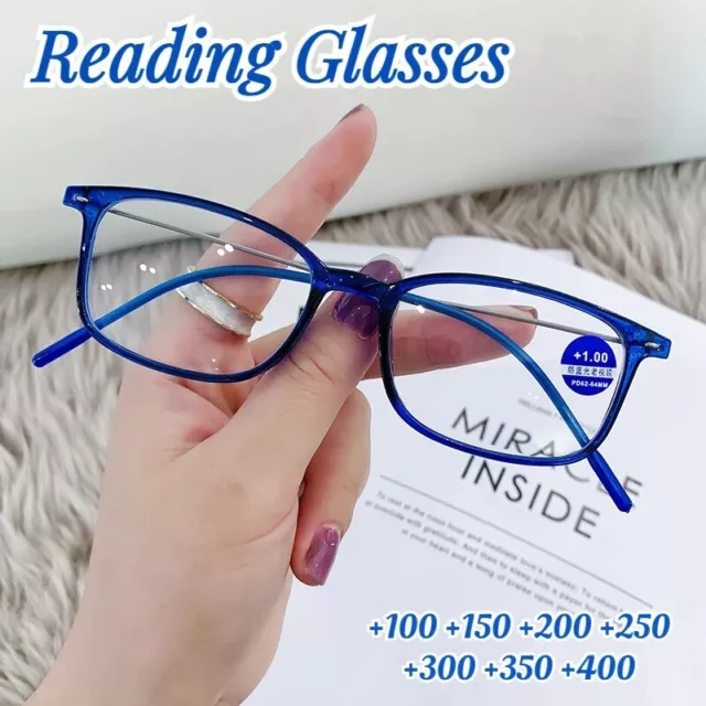 Anti-Blue Light Reading Glasses Full Frame Glasses Square Optical Computer Glass