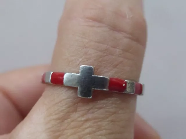BAGUE DIZAINIER ANCIENNE 19 me or massif 18 carats maill e 1 7