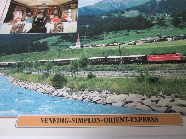 Eisenbahn Fakten 15 Reisen Venedig Simplon Orient Express 1892