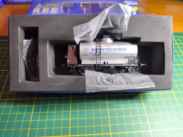 Wagon Plat SNCF HO Avec 3 Conteneurs Citernes REE MODELS - Epoque 3 - Neuf Pré-assemblé