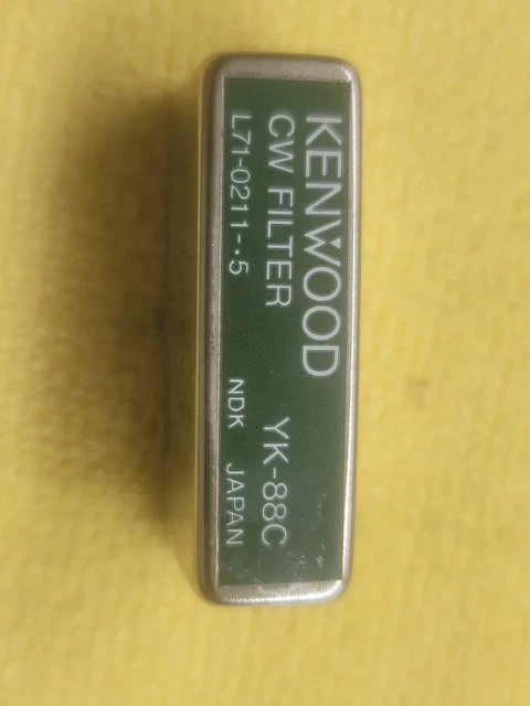 ☆ KENWOOD ケンウッド 8.83MHz CWナローフィルター YK-88CN-1