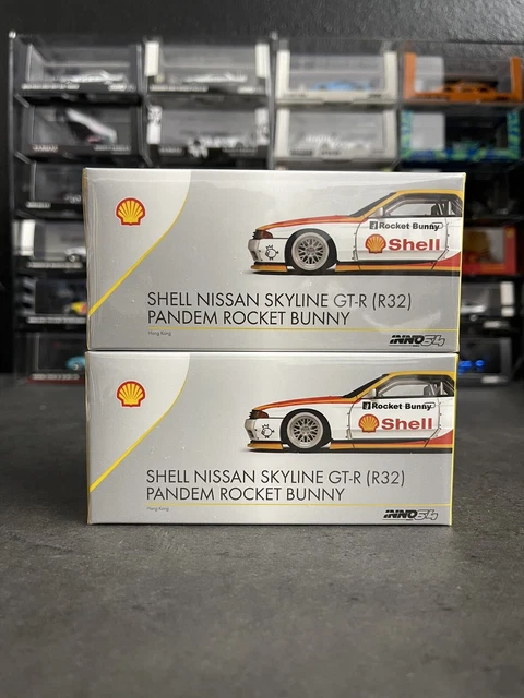 INNO64 NISSAN SKYLINE GT-R R32 Pandem Shell 1/64 £42.11 - PicClick UK