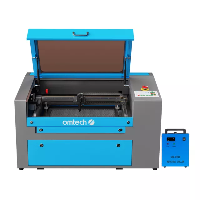 OMTech Upgraded CO2 Laser Engraver Cutter 50W 12x20 Cutting Engraving  Machine