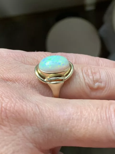 opal ring gold 585 gebraucht