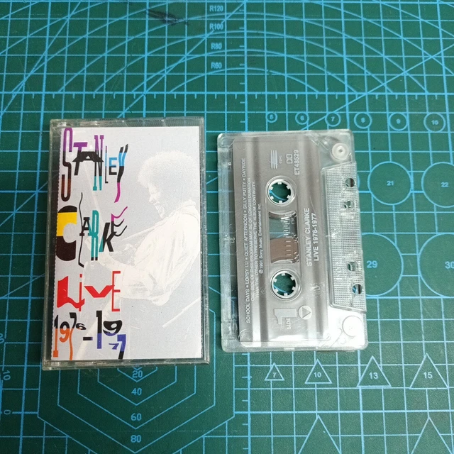 Stanley Clarke – Live 1976-1977 CASSETTE TAPE  	Jazz, Funk / Soul