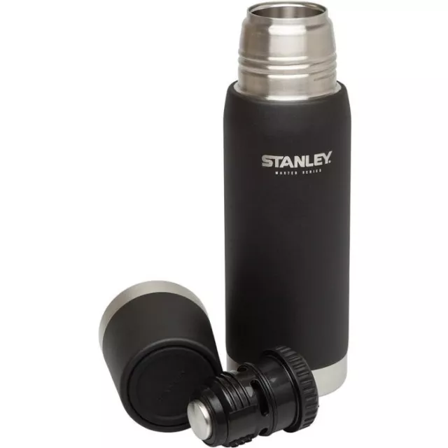 Stanley Master Vacuum Water Bottle, 22oz, Foundry Black
