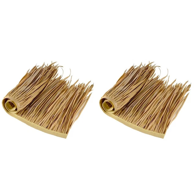 Rouleaux de chaume artificiel pour toits en paille - Durable