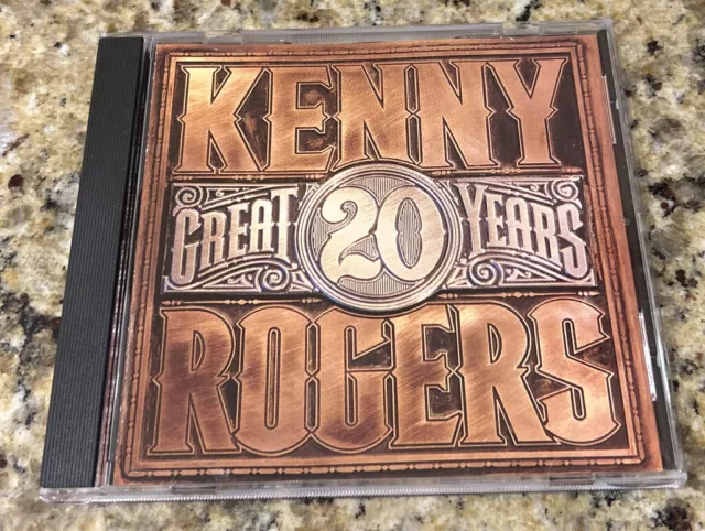 Kenny Rogers- 20 Great Years Cd. Reprise 9 26711-2