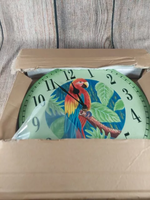 Nuevo reloj de loro Island Creek Trading Co.