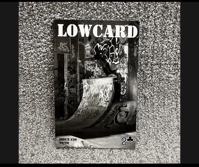 LOWCARD SKATEBOARD MAGAZINE Back Issue #30 Skateboarding Culture