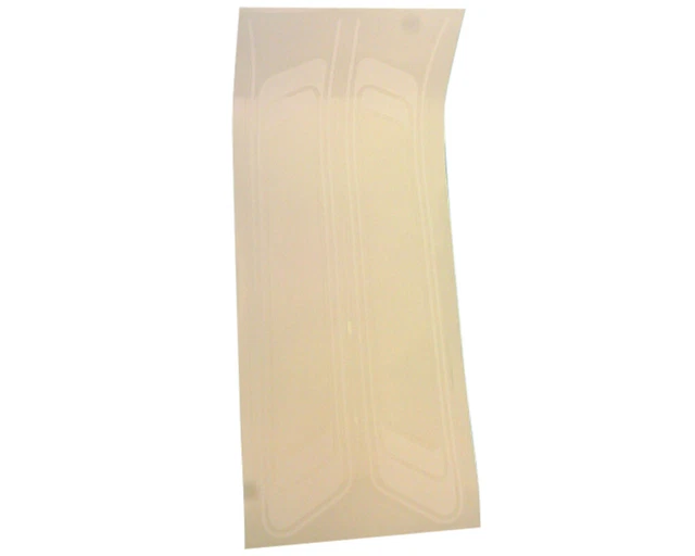 Autocollant autocollant fixé approprié pour Puch Maxi blanc