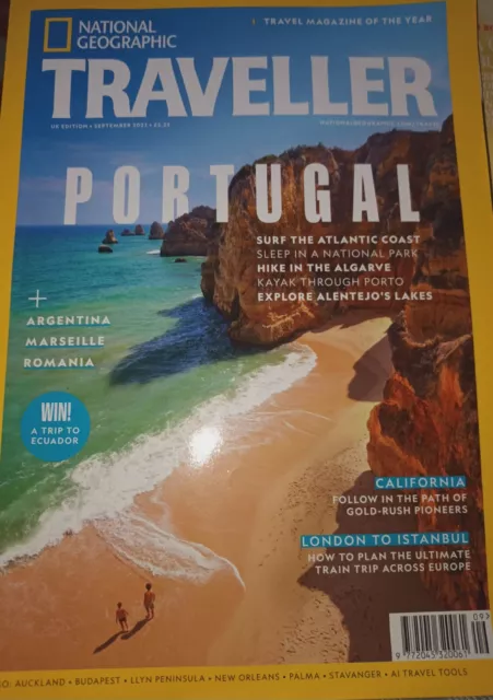 National Geographic TRAVELLER Portugal Magazine September 2023 New