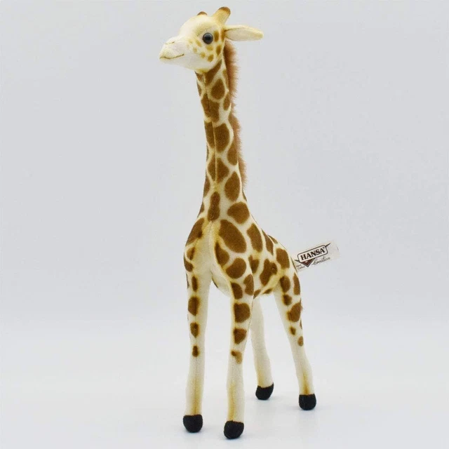 Peluche Girafe Hansa 42 Cm - Réaliste Et Douce - Modèle 7811 - Neuf - Vendu Par Lincrafts UK