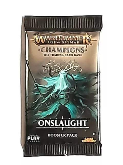 Warhammer Age of Sigmar Champions CCG - Onslaught (Wave 2) - Booster - englisch