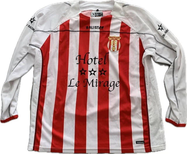Maillot FC Istres Porté N°14 Duarig – Longues Manches – Violet – Taille L