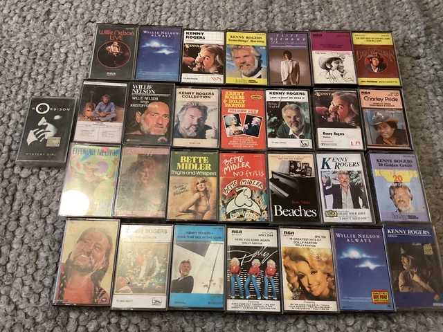 Cassette Tapes Bulk Lot Retro Vintage Music x 29 70-90’s LOT 9