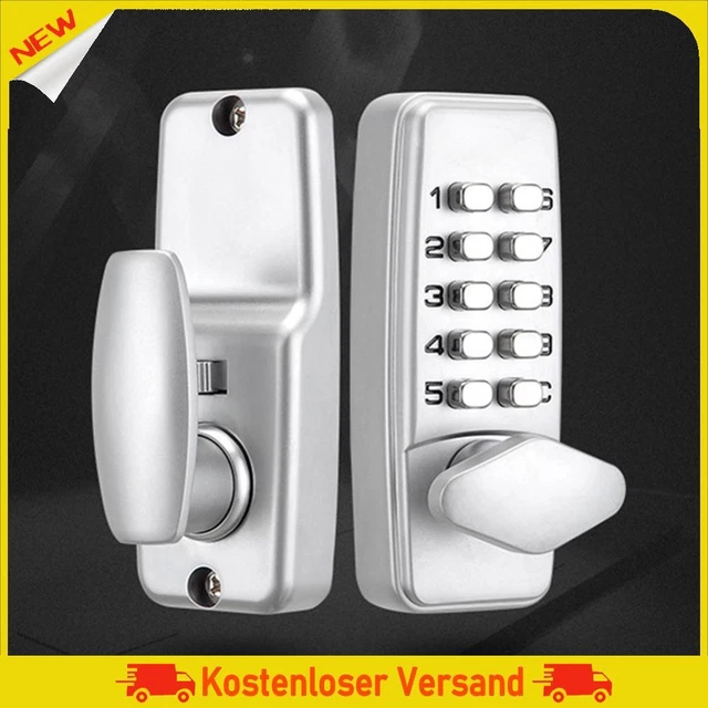 Metal Door Code Lock Sturdy Waterproof Password Security Lock for Home Furniture
