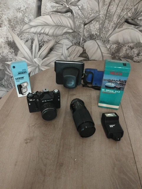 Appareil Photo Argentique Zenit 12 XP - Format Moyen, Occasion Fonctionnel