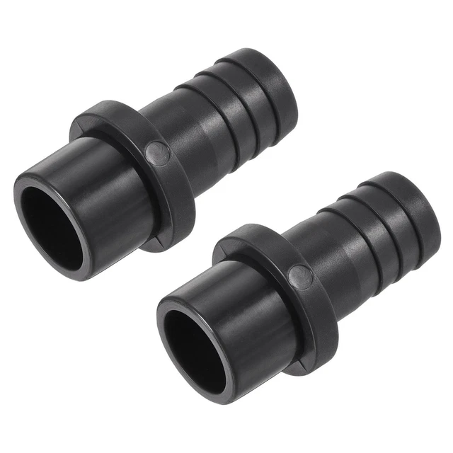 PVC Tuyau Raccord 16mm Barbelé x 20mm OD Tube Adaptateur Tuyau Connecteur Kit 2
