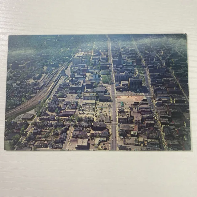 Aerial View of Downtown Hamilton, Ontairo, Canada Postcard