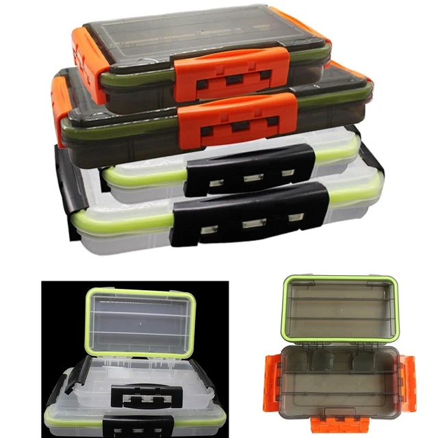 Caja de almacenamiento caja de aparejos accesorios de pesca gancho de pescado cebo para cuchara de pesca