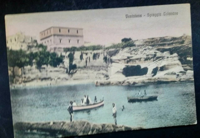 Carte Postale Ancienne Photo De Groupe à Venise Début 1900 - Non Voyagée, Occasion