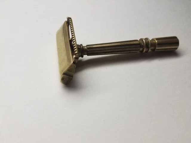 VTG Original 1930's Gem Micromatic Clog Pruf Single Edge Razor