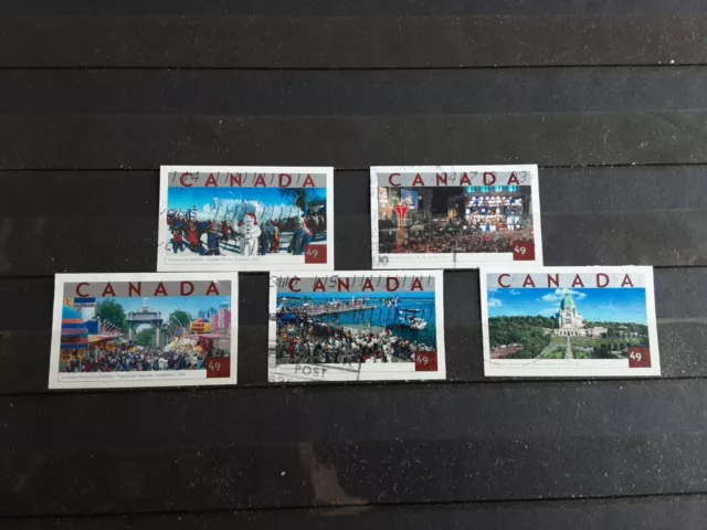 Canada 2004 Tourist Attractions 49c Used Set