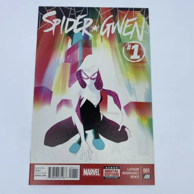 Spider-Gwen #1 (2015 Marvel) 1st Ongoing Series 1st Print! Latour