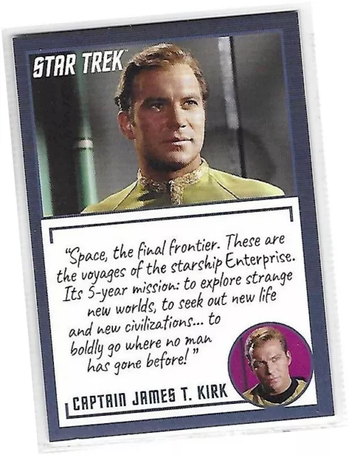 2020 Star Trek Tos Archive & Inschriften - P1 Promo Karte - General Freigabe