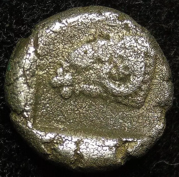 Ancient Greek Silver Coin Diobol 500 BC Troas w/ video