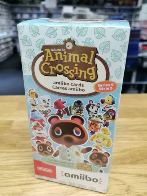Animal Crossing Series 5 Amiibo Card Pack Display - 25 Booster (New)