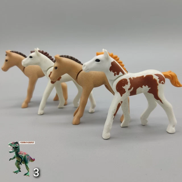 Playmobil Ranch De Chevaux Doré | Kidinn