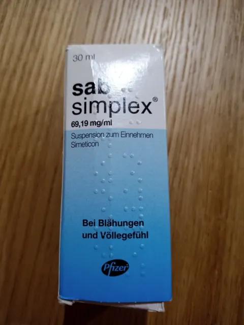 PFIZER SAB SIMPLEX Suspension - 30ml Baby Colic Relief Brand New