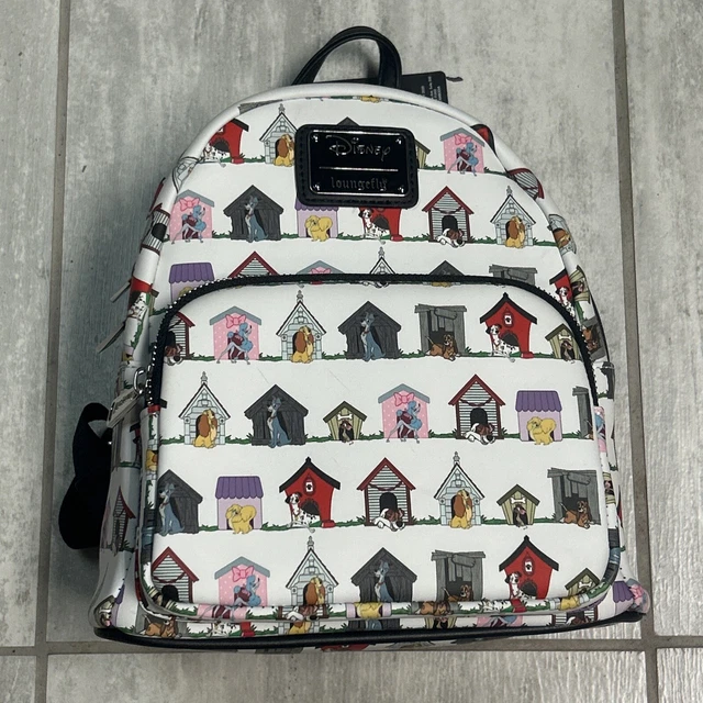 LOUNGEFLY DISNEY DOGS Doghouse Allover Print Mini Backpack Dodger Lady Tramp 29.50 PicClick LOUNGEFLY DISNEY DOGS Doghouse Allover Print Mini Backpack Dodger Lady Tramp 29.50 PicClick