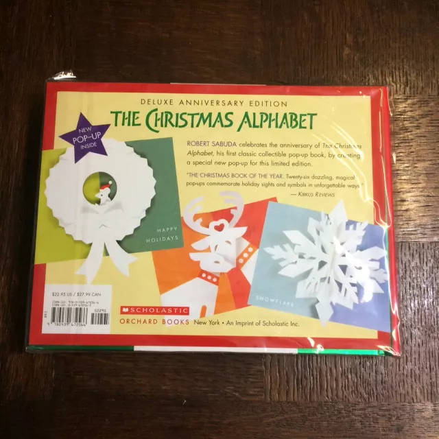 The Christmas Alphabet - Sabuda - Livre Animé - Pop Up ( Anglais ) 2