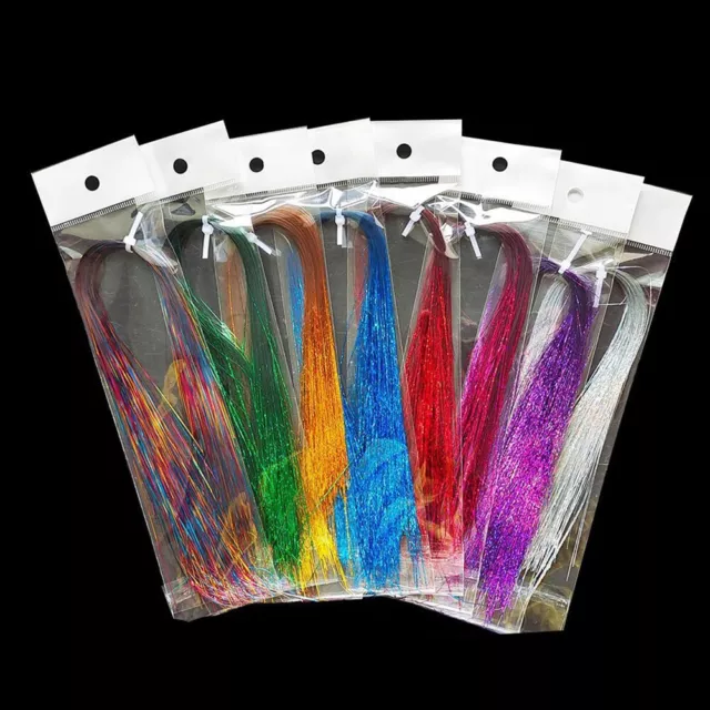 Colorful Silk Fly Bait Tying Material Attract Trout with Personalized Lures