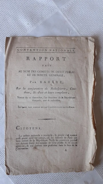 Rapport fait au nom du comité de salut public sur le nouveau traité