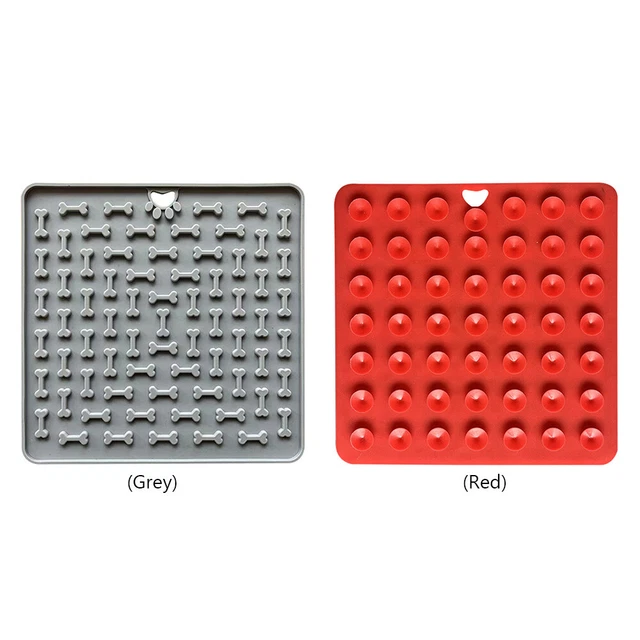 Silikon Hunde Katzen Slow Food Matte Trainingsteller Leckerli Futterspender Pad