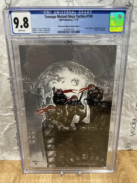 Teenage Mutant Ninja Turtles 100 Brave New World Variant Kevin Eastman Cgc 9.8