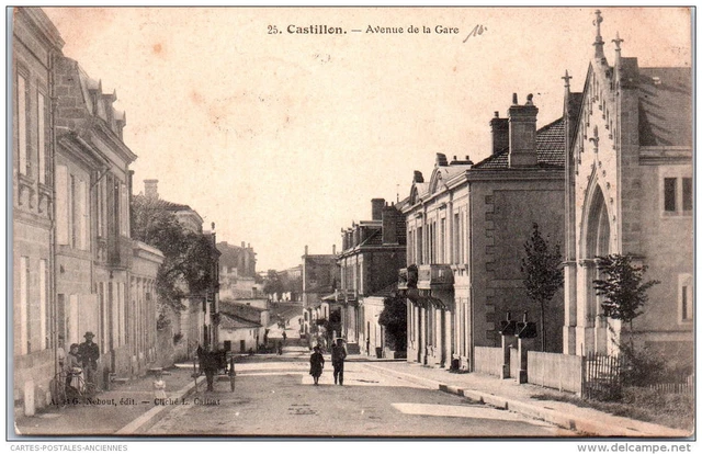 33 CASTILLON - avenue de la gare