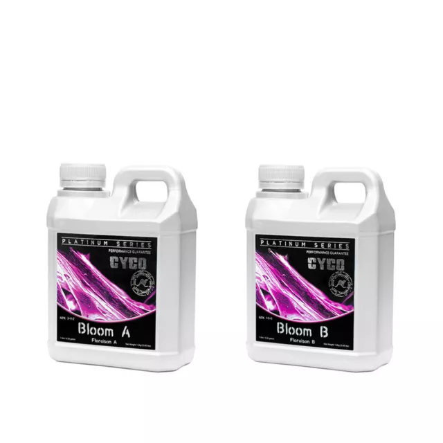 Cyco Platinum Series Bloom A+B - 1L / 5L / 20L Set | Flower Base Nutrient