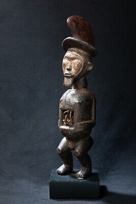 Teke Nail Fetish Figure, Congo, Gabon, Central African Tribal Art