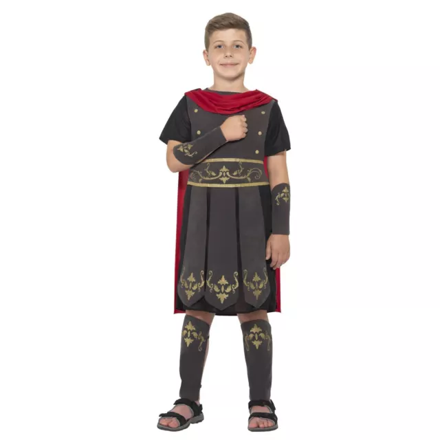Ragazzi Solido Romano Guerriero Roma Gladiatore Libro Settimana Abito Fantasioso Costume Eroe