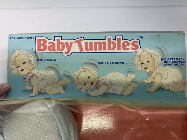 Vintage Baby Tumbles Toy 1990 Spectra  NEW IN BOX Item no. 9070 2