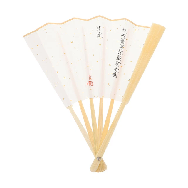 Éventail Pliant Mini Ventilateur De Poche - Pour Cosplay, Danse, événements - Portable Et Décoratif - 9