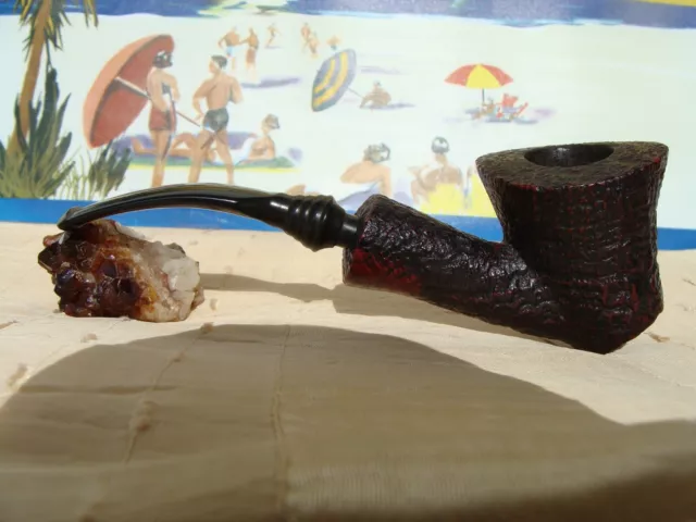 Pfeife Danish (AH) Hand Made Real Briar 6mm Filter