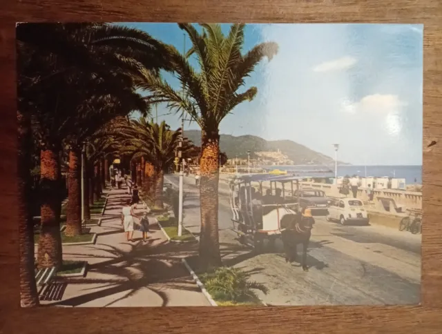Cartolina Diano Marina Lungomare - Riviera Dei Fiori - Viaggiata 1983.