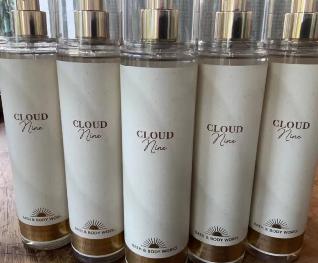5 CLOUD NINE 8oz Fine Fragrance MIST Bath and & Body Works $49.92